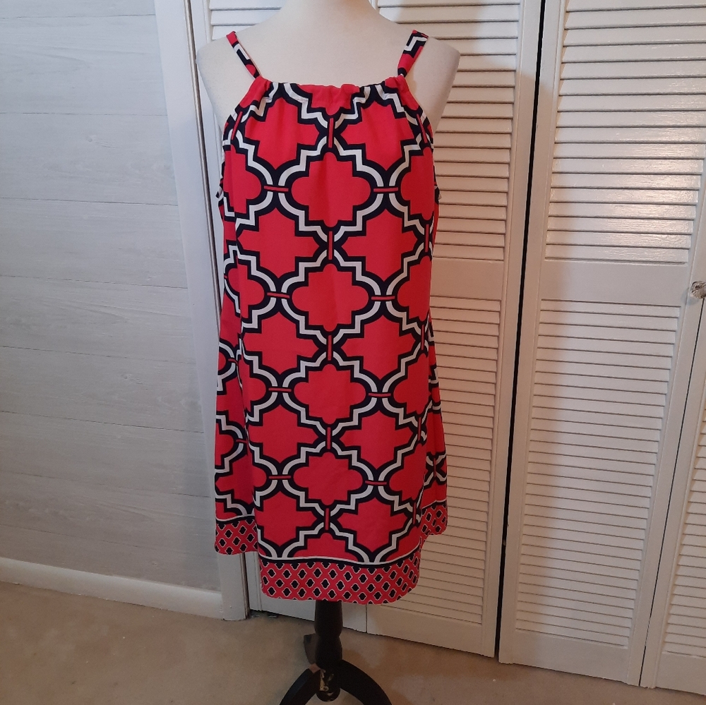 Crown & ivy lattice sundress sz LG *O - Picture 2 of 6